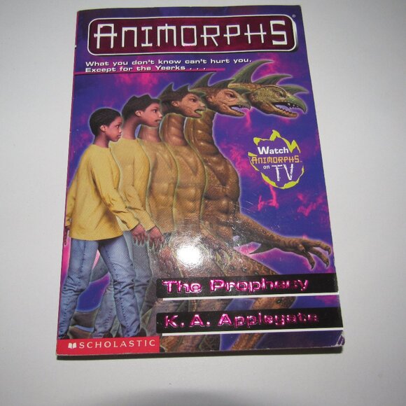 Animorphs #34 The Prophecy by K.A. Applegate Paperback Scholastic 1999 Vintage - Picture 1 of 3